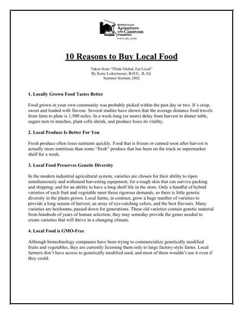 10 Reasons to Buy Local 的图像结果