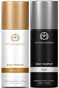 Buy THE MAN COMPANY Blanc & Noir Combo Long Lasting Deodorant Spray ...