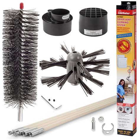 Amazon.com: Dryer Vent Duct Cleaning Kit - Gardus RLE202 LintEater ...