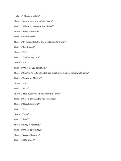 Image result for Sample Meeting Conversation Script