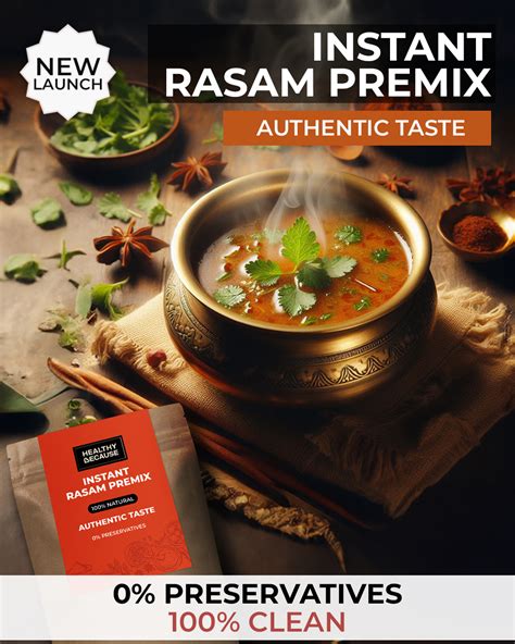 Instant Rasam Premix – Healthy Because