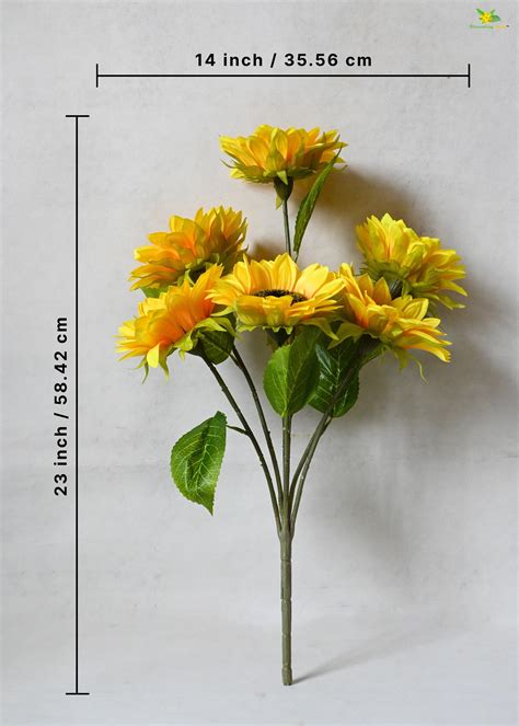 Artificial Bunch of Sunflower for Decor – Blooming Floret