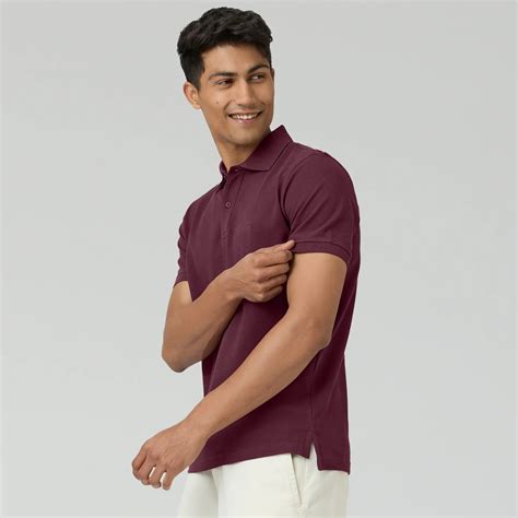 Nova Combed Cotton Polo T-shirts Merlot Maroon – XYXX Apparels