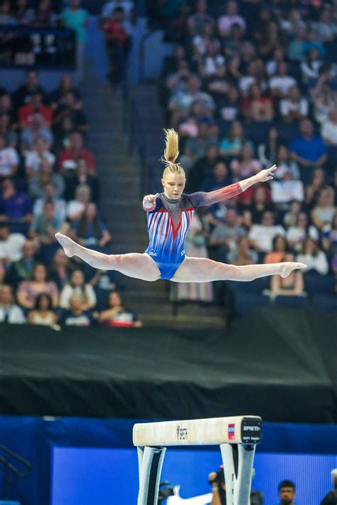 Jade Carey's Floor Routine Goes Viral After Joining Team USA