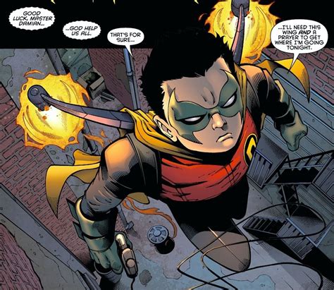 damian wayne | Damian Wayne as Robin in Night of the Owls Dc Comics ...