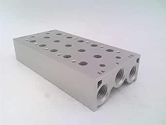 SMC SS5Y7-20-05-00T 7000 Series, BAR Stock Manifold, SS5Y7, Individual ...