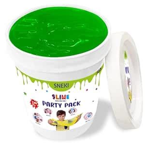 Buy SNEKI (1 Kg Green Slime) Fruit Scented Big Slimy Slime Gel Jelly ...