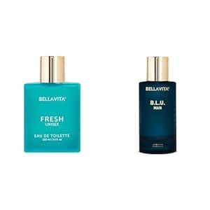 Buy Bella Vita Luxury Fresh Unisex Eau De Toilette B.L.U Men Eau De ...