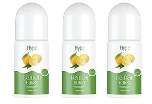 Buy HYFIC Lemon burst Men & Women underarms Roll On Perfum 50 Ml ...