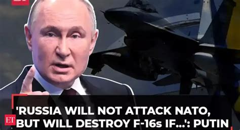 vladimir putin: Putin rules out attack on NATO, but warns 'Russia will ...