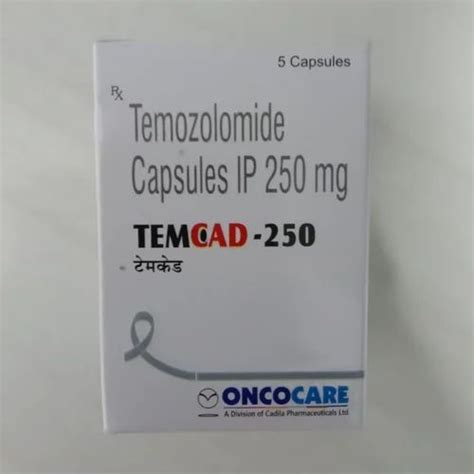 Temozolomide IP Capsule - Temcad 250mg Capsules Trader - Wholesaler ...