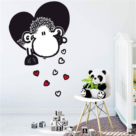 Sheepworld - Sheep in heart Wall sticker | wall-art.com