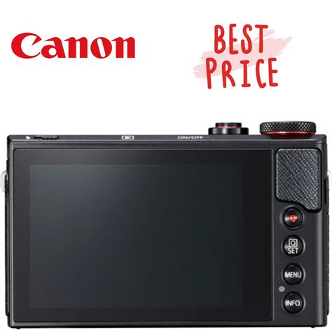 Canon PowerShot G9X Mark II Camera Black