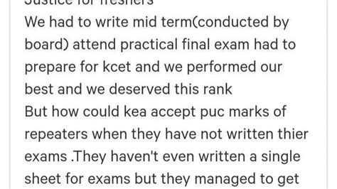 Petition · Injustice for kcet freshers - Mandya, India · Change.org