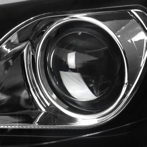 Buy For Benz ML W164 Glossy Black Projector Headlights LED Sequential ...