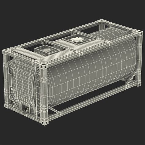 3D ISO Tank Container model | 3D Molier International
