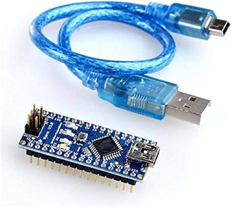 QUICKSMART Nano V3 Board compatible, Nano v3 Board with Soldered Pins ...