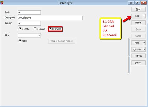 Image result for SQL Payroll Paid Leave Setting