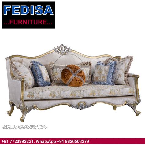 Buy Modern Classic Sofa Set Wooden Sofa Cushion Set Sheesham Wood Sofa ...