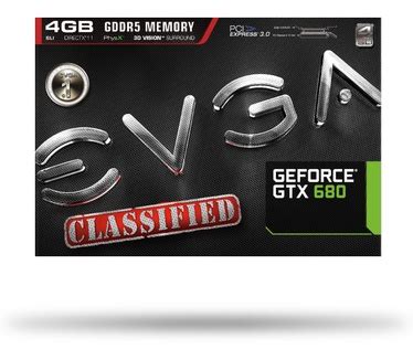 EVGA GeForce GTX 680 Classified: beste prijs - Tweakers