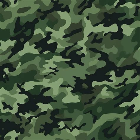 Modern camouflage seamless pattern | Premium AI-generated image