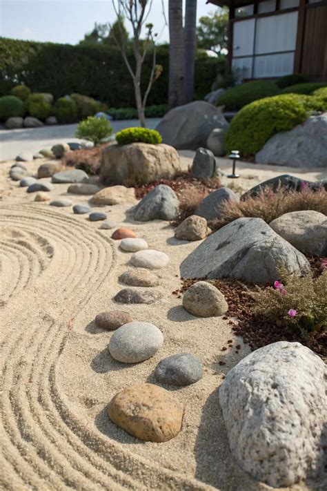 18+ Stunning Modern Rock Garden Ideas for Easy Care