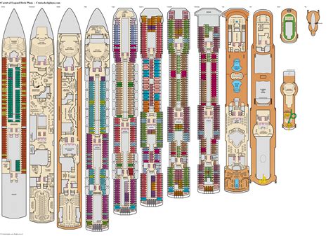 Carnival Deck Plan Legend at Janelle Hernandez blog