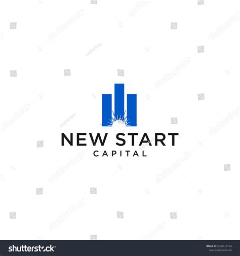New Start Capital Logofinancial Bar Vector Stock Vector (Royalty Free ...