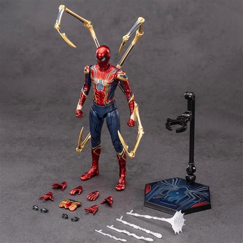 Iron Spider 2.0 Action Figure By Zd Toys - www.superherotoystore.com