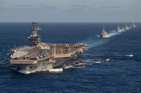 美海军“里根”号航母打击群再次进入南海_凤凰网军事_凤凰网