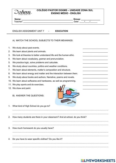 Image result for Assignment Worksheet Photo