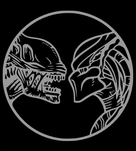 Alien vs Predator Symbol 的图像结果