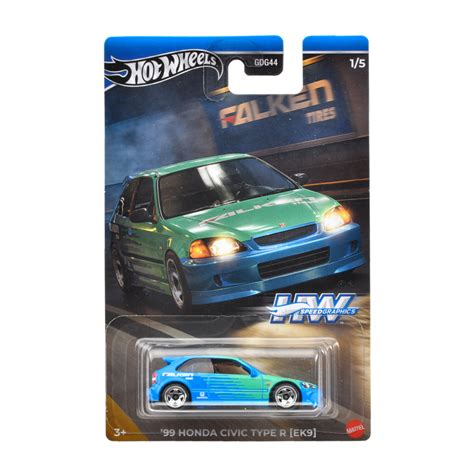 Buy Hot Wheels Speed Graphics Edition 99 Honda Civic Type R For ...