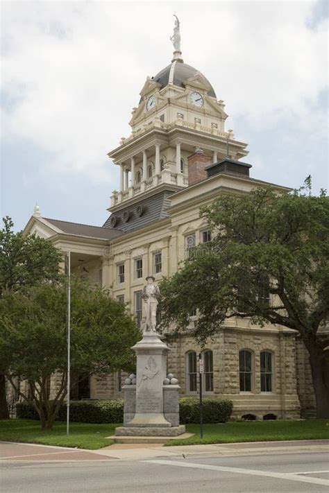 Bell County Courthouse in TX Stock Photo - Image of state, exterior ...