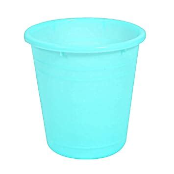 Kuber Industries Plastic Dustbin|Portable Garbage Basket & Round Trash ...