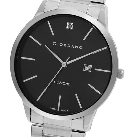 Giordano Classic Analog Watch for Men with Diamond Marked Dial and ...