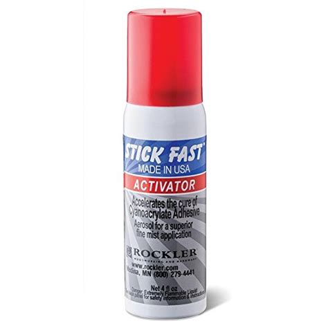 Aerosol Activator for Stick Fast Glue, 4 Ounce : Amazon.in: Home ...