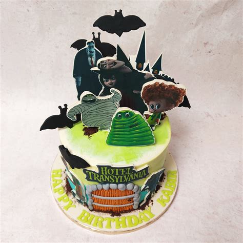 Hotel Transylvania 2 Cake | Blobby Cake | Transylvania Theme Cake ...