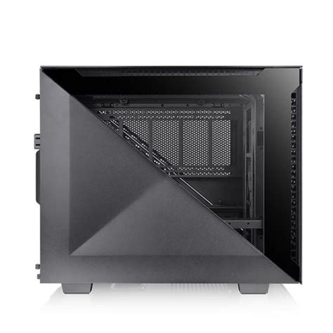 Buy THERMALTAKE Divider 200TG Air MATX Cabinet (Black) | Elitehubs.com ...