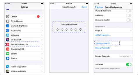 iPhone 6 Remove Passcode Lock 的图像结果