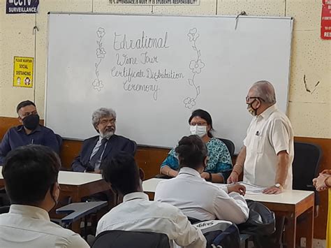 ICS Education Win Tour Certificate Gallery | New Delhi YMCA