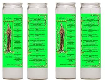 Gifts by Lulee, LLC San Judas Tadeo Oracion para No Rendirse Set de 2 o ...