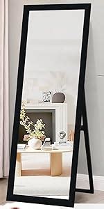 Buy kaevion Rectangle White Cheval Full Length Mirror 5 Feet Long Size ...