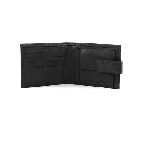 Buy WILDHORN Protected Genuine High Quality Leather Black Wallet for ...