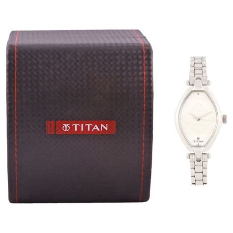 Buy Online Titan Quartz Analog Silver Dial Stainless Steel Strap Watch ...