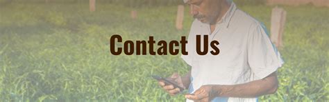 Contact Us | Department Of Agriculture
