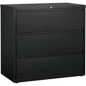 Lorell Fortress File Cabinet, 42 by 18-5/8 by 40-1/4-Inch, Charcoal ...