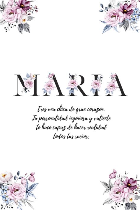Buy La Libreta de María: cuaderno para escribir para niñas con páginas ...