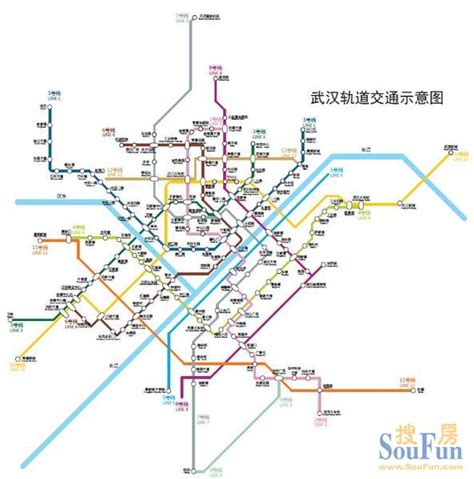 2012起每年通一条地铁 十二五武汉地铁规划一览_中国发展门户网－国家发展门户
