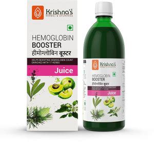 Krishna's Herbal & Ayurveda Hemoglobin Booster Juice Price in India ...